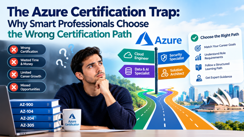 The Azure Certification Trap: Why Smart Professionals Choose the Wrong Certification Path