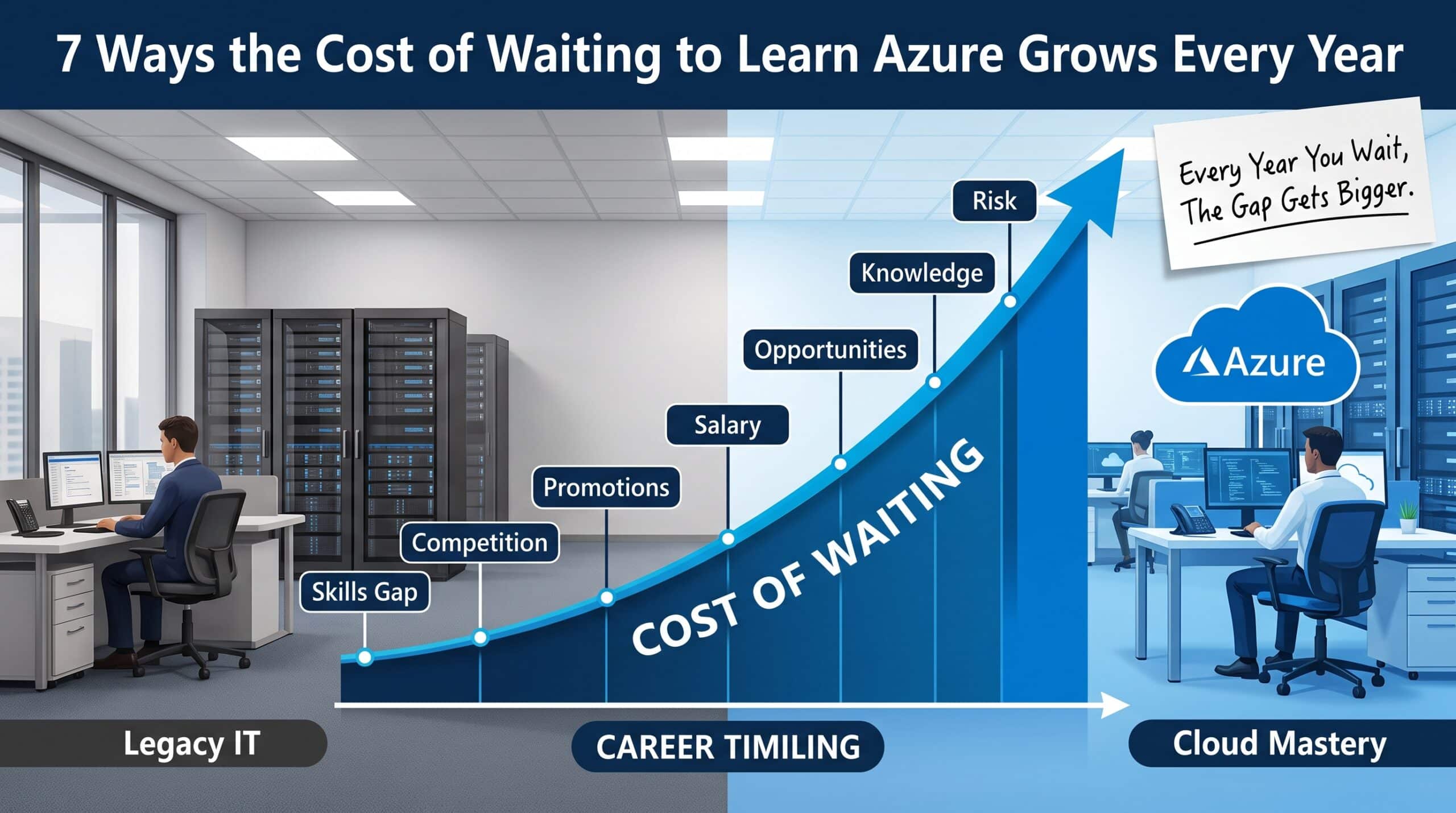 cost of waiting to learn Azure